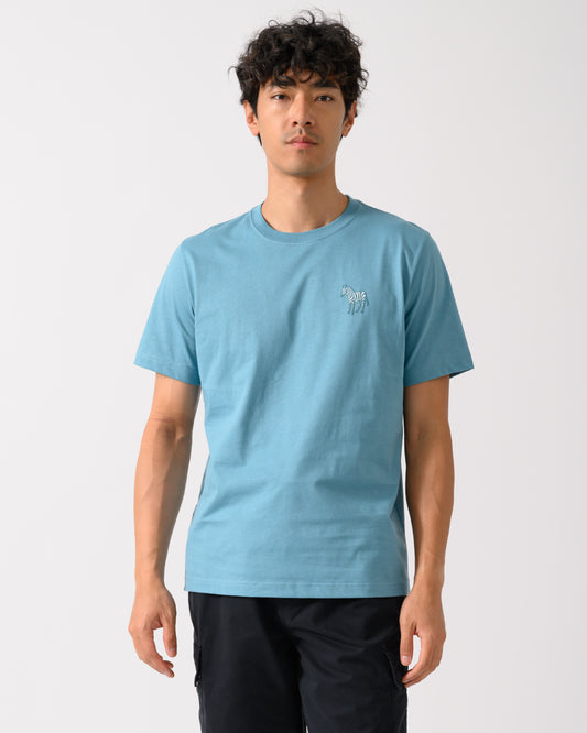PS Paul Smith Mens Regular Fit Simple Zebra T-Shirt - 32B Lime Green