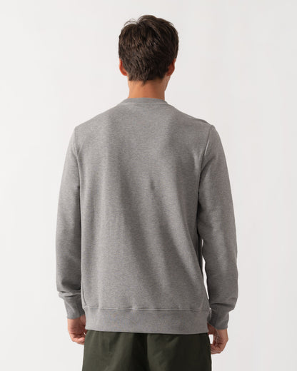 PS Paul Smith Mens Regular Fit Zebra Logo Sweatshirt M2R-027R-WZEBRA - 72 Melange
