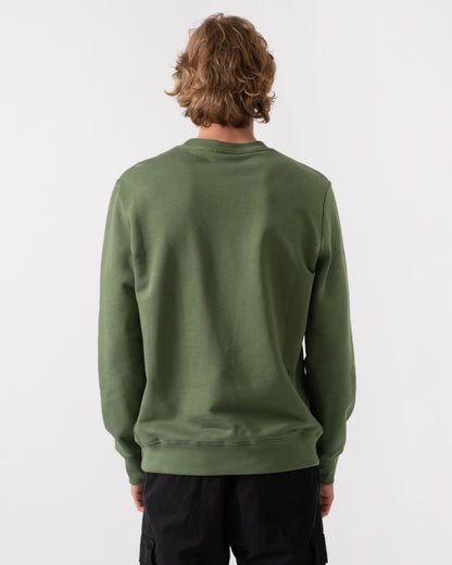PS Paul Smith Mens Regular Fit Zebra Logo Sweatshirt M2R-027RZ-W21116 - 35D Green