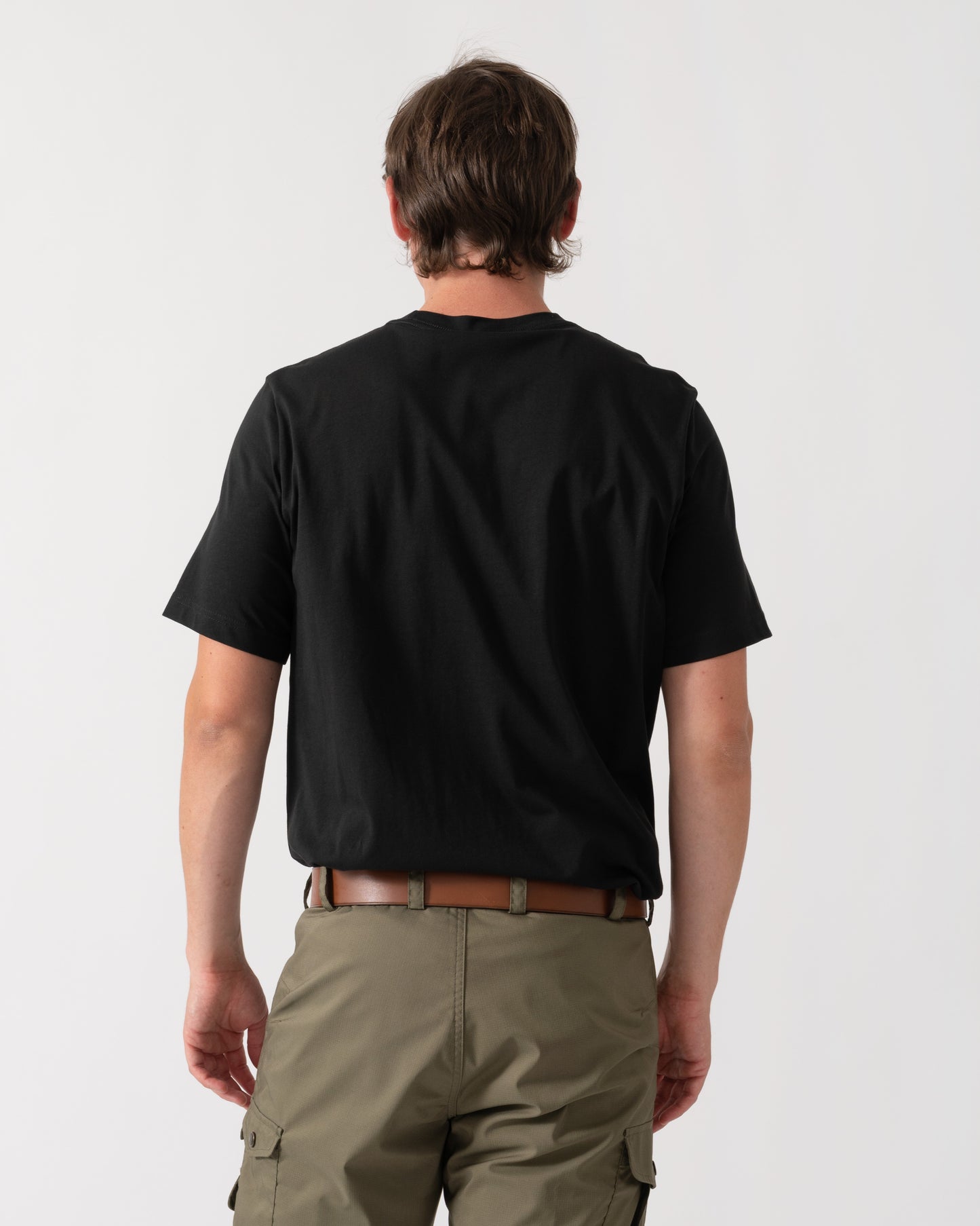 PS Paul Smith Mens Regular Fit Zebra Logo T-Shirt M2R-011R-WZEBRA - 79 Black