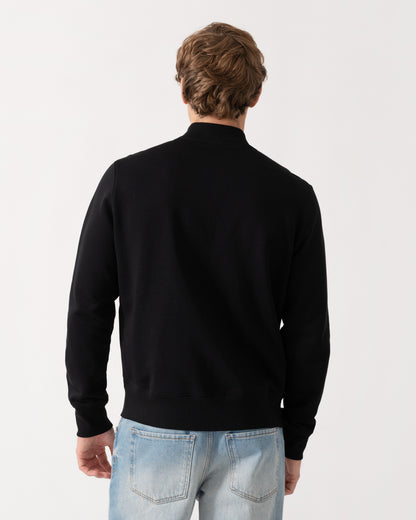 PS Paul Smith Mens Regular Fit Zebra Logo Zip Bomber Jacket - 79 Black