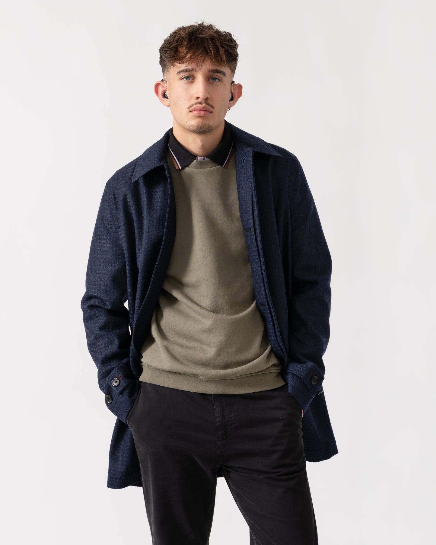 PS Paul Smith Mens Coat M2R-316Y-T22482-49 - 49 Very Dark Navy