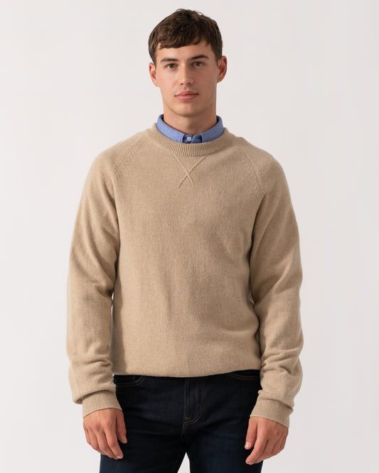 PS Paul Smith Mens Crew Neck Sweater - 07 Sand