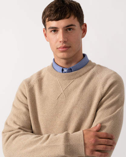 PS Paul Smith Mens Crew Neck Sweater - 07 Sand