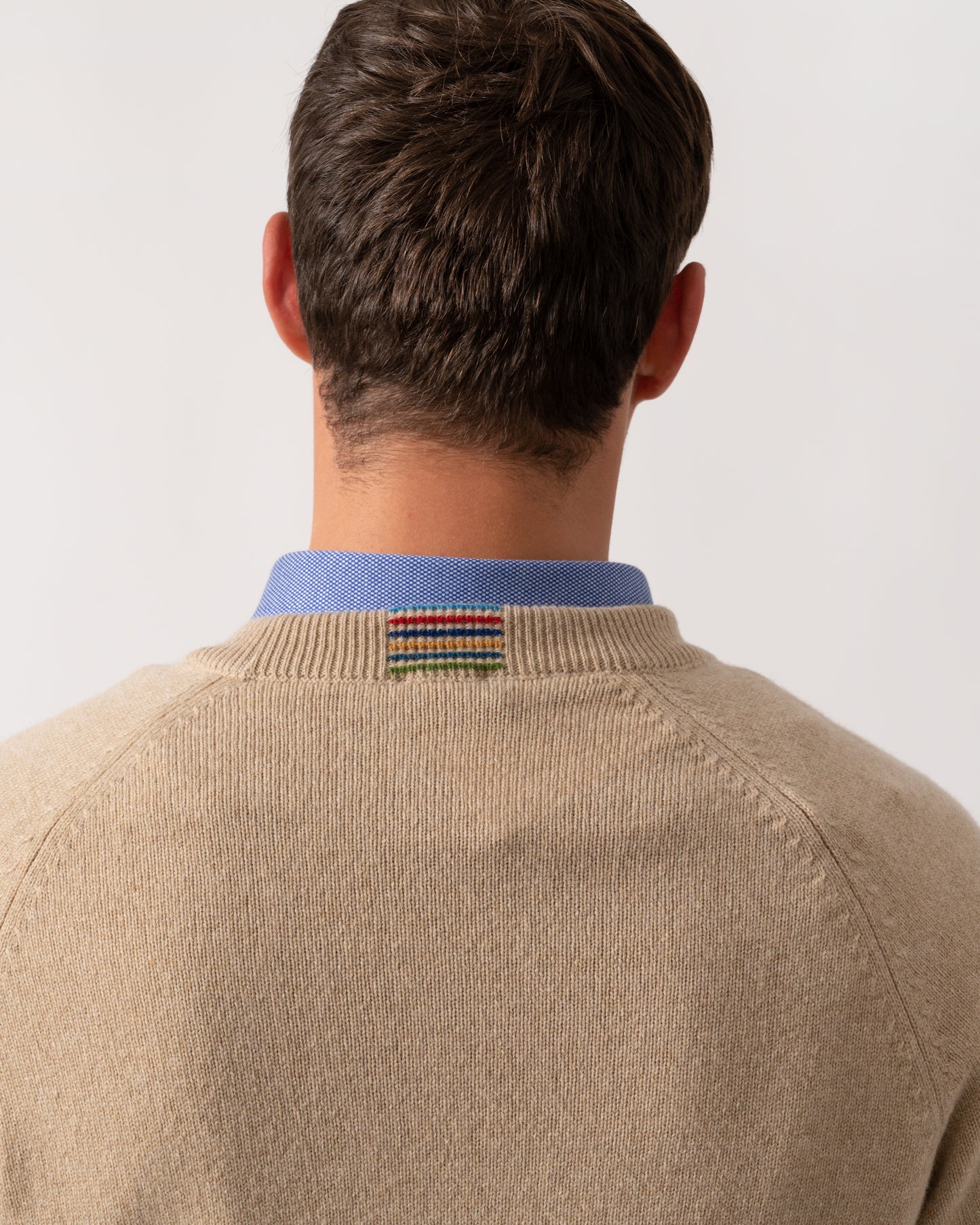 PS Paul Smith Mens Crew Neck Sweater - 07 Sand