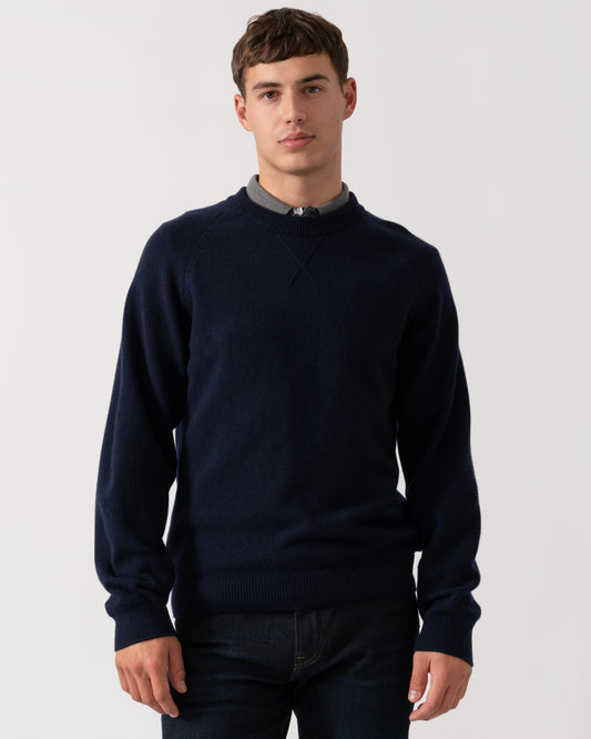 PS Paul Smith Mens Crew Neck Sweater - 49 Very Dark Navy
