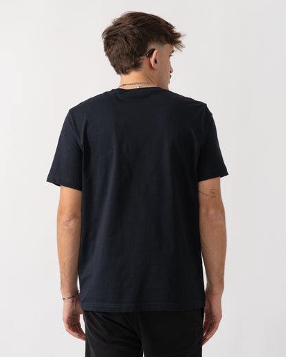PS Paul Smith Mens Reg Fit Small Zebra Logo T-Shirt - 49 Very Dark Navy
