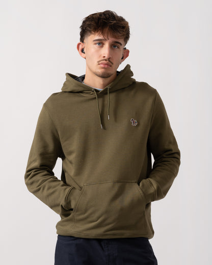 PS Paul Smith Mens Reg Fit Zebra Hoody - 36E Green main