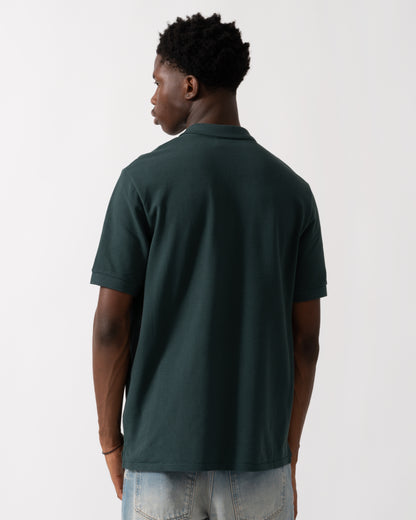 PS Paul Smith Mens Regular Fit Short Sleeve Zebra Polo Shirt - 37E Green