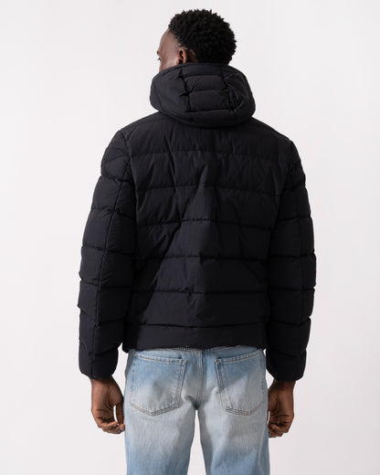 Parajumpers Cassian Mens Hooded Down Jacket - Black 541