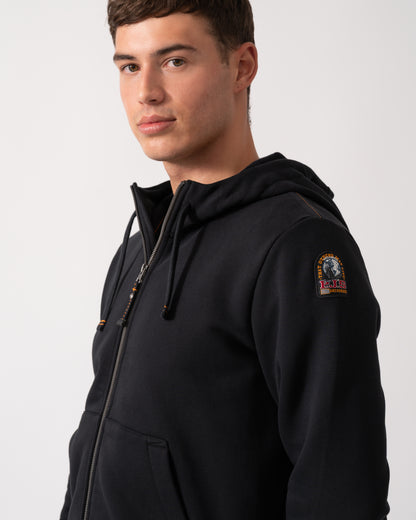 Parajumpers Charlie Easy Mens Hooded Sweatshirt - Black 541
