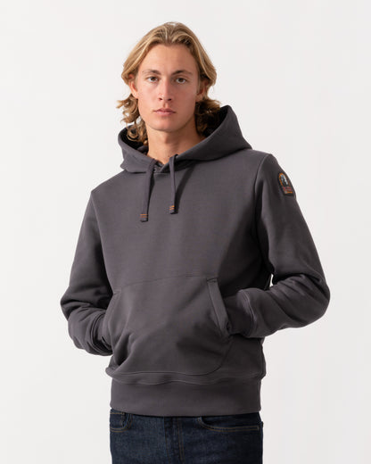Front of the Parajumpers Everest Mens Hoodie - Phantom 736