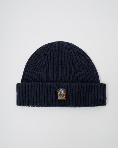 Parajumpers Rib Hat - Blue Navy 316 - CHO - Designer Unisex Hats