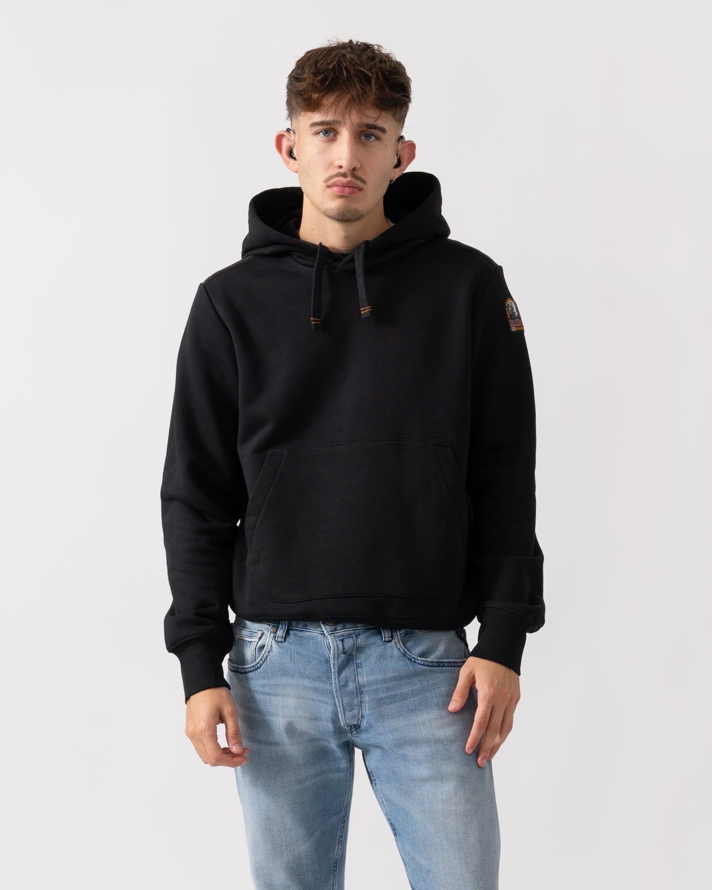 Parajumpers Everest Mens Hooded Sweatshirt - Black 541