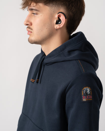 Parajumpers Everest Mens Hooded Sweatshirt - Blue Navy 316