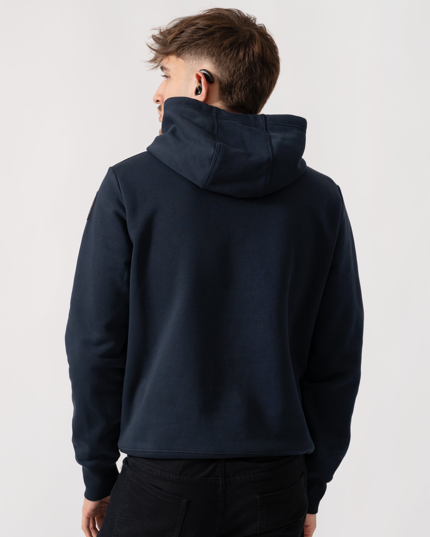 Parajumpers Everest Mens Hooded Sweatshirt - Blue Navy 316