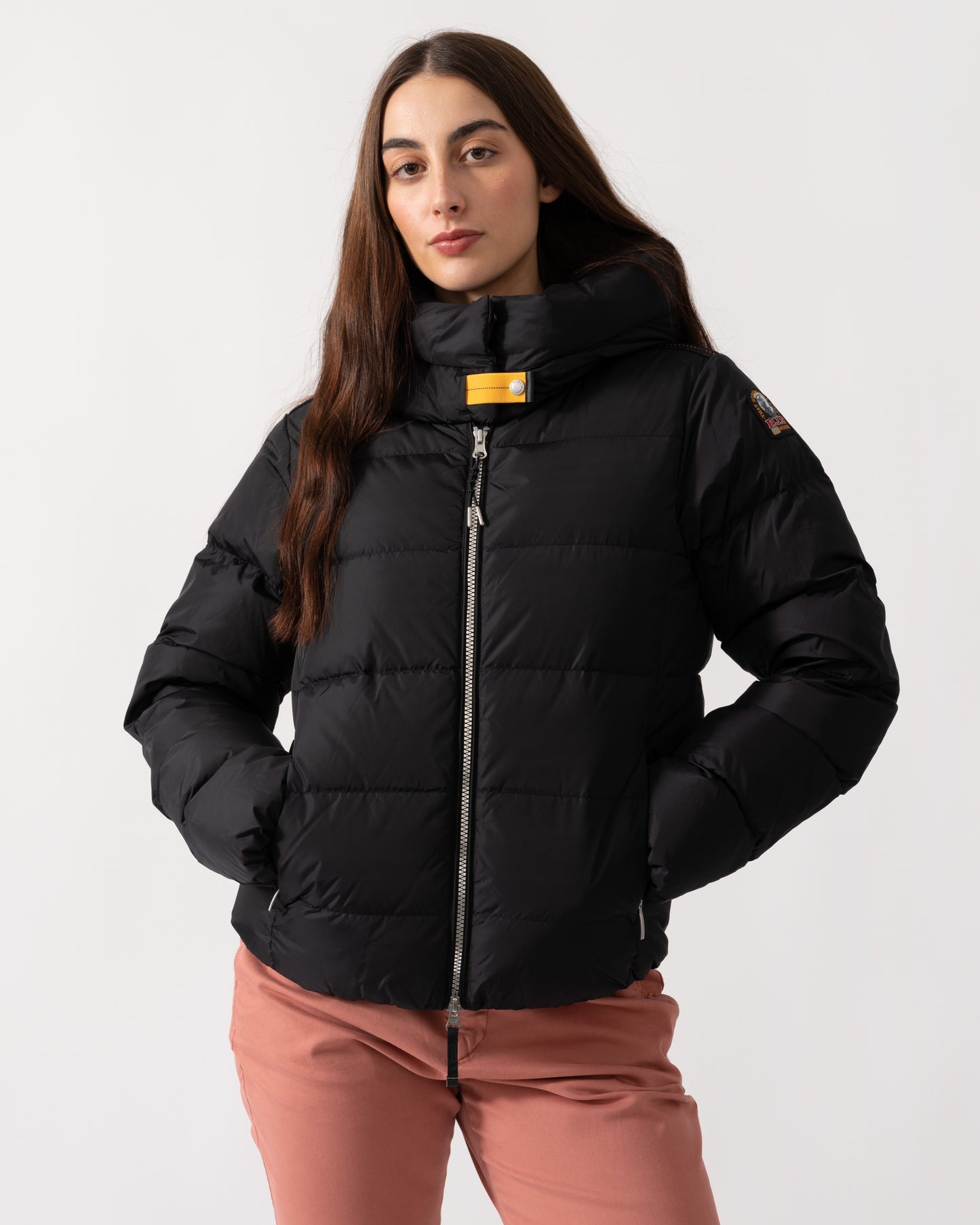 Parajumpers Jinny Womens Hooded Down Jacket - Black 541