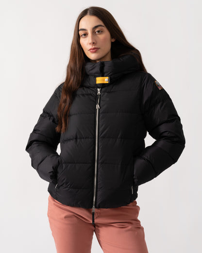 Parajumpers Jinny Womens Hooded Down Jacket - Black 541