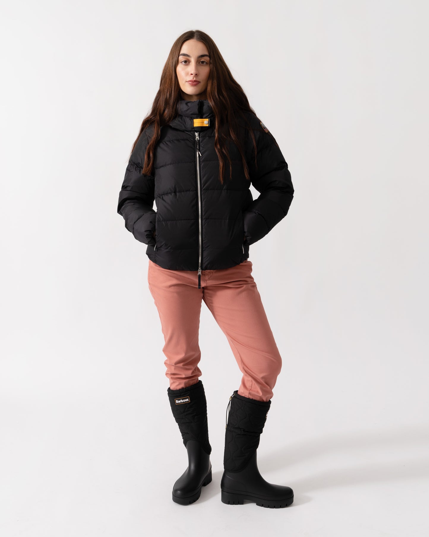 Parajumpers Jinny Womens Hooded Down Jacket - Black 541