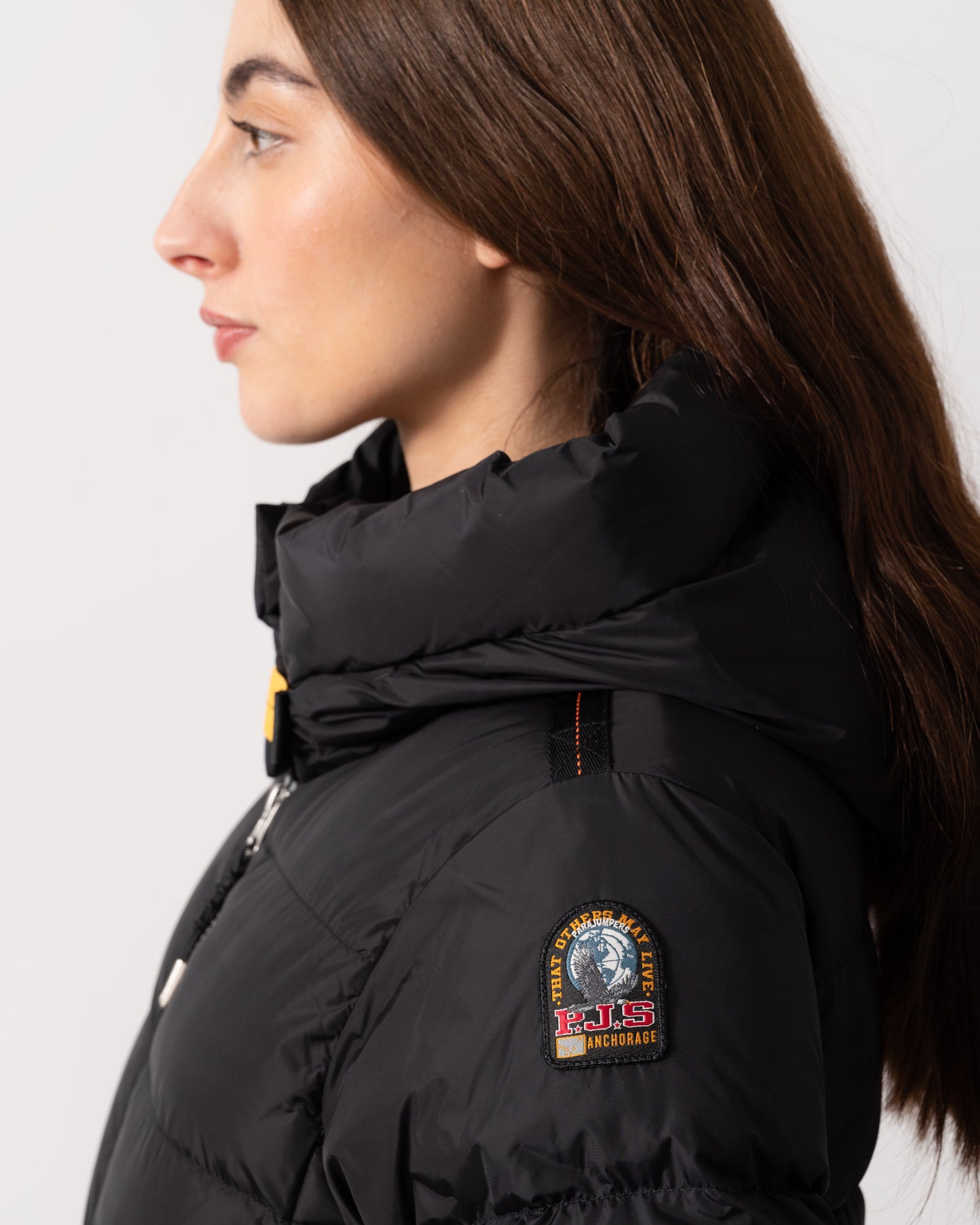 Parajumpers Jinny Womens Hooded Down Jacket - Black 541