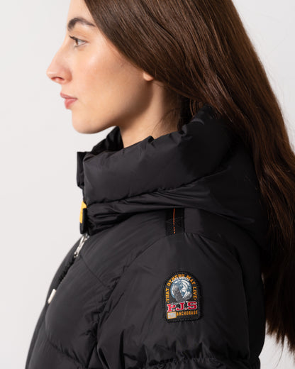 Parajumpers Jinny Womens Hooded Down Jacket - Black 541