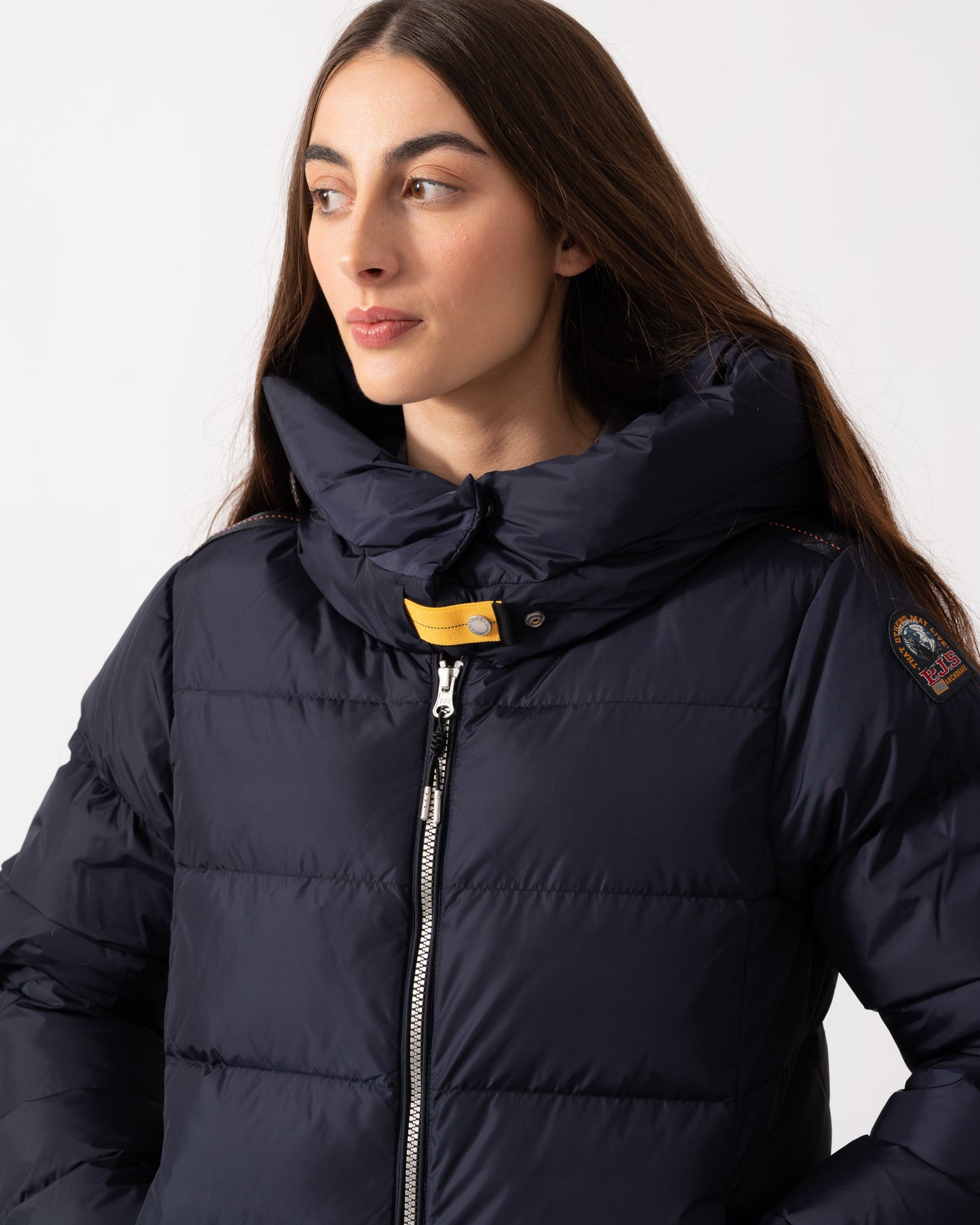 Parajumpers Jinny Womens Hooded Down Jacket - Pencil 710