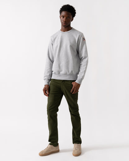 Parajumpers K2 Mens Crew Neck Sweatshirt - Ash Grey Melange 608