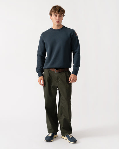 Outfit shot of Parajumpers K2 Mens Sweatshirt - Nine Iron 765