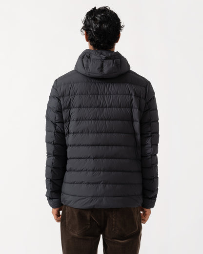Back of the Parajumpers Last Minute Mens Down Jacket with Hood - Black 541