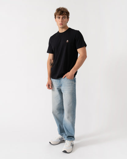 Outfit shot of Parajumpers Mens Patch T-Shirt - Black 541