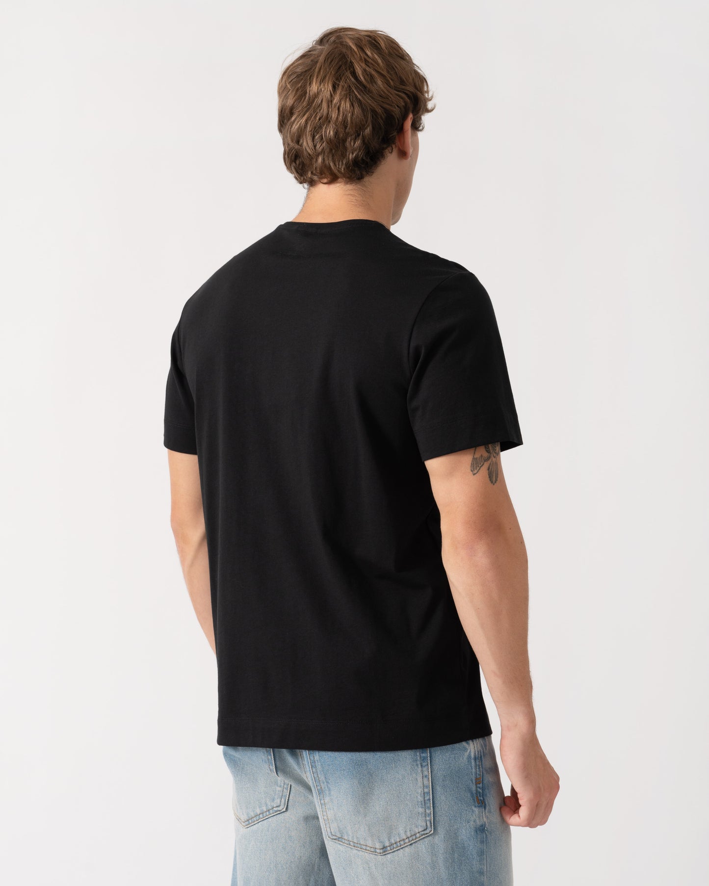 Back of Parajumpers Mojave 2.0 Mens T-Shirt - Black 541
