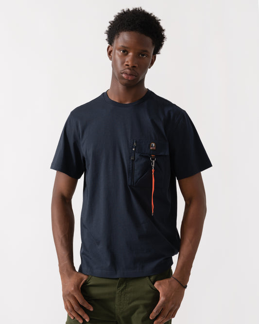 Parajumpers Mojave Mens T-Shirt - Blue Navy 316