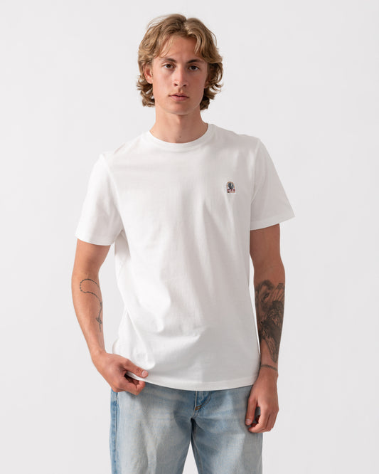 Parajumpers Patch Mens T-Shirt - White 501