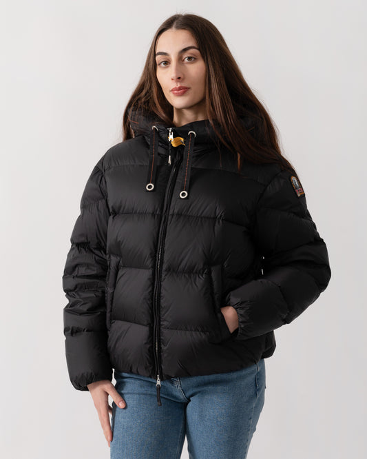 Parajumpers Tilly Womens Hooded Down Jacket - Black 541
