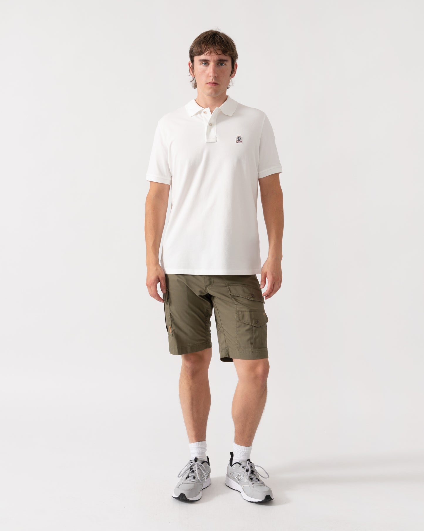 Parajumpers Wellington Mens Polo Shirt - White 501