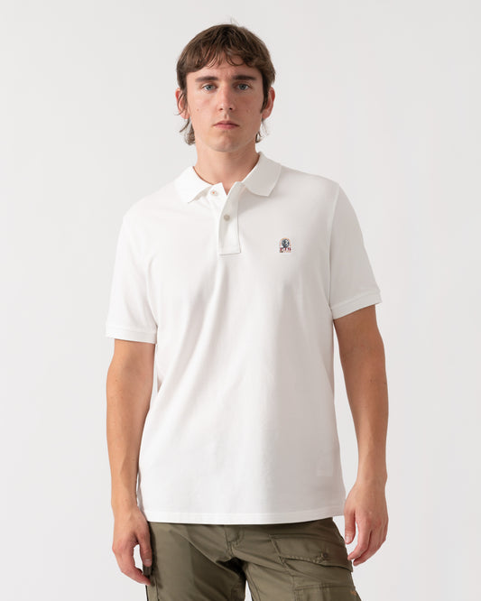 Parajumpers Wellington Mens Polo Shirt - White 501