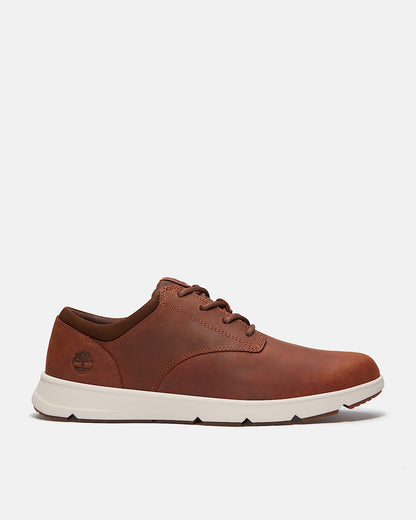 Timberland Parker Street Full Grain Leather Mens Trainers - Rust - CHO - Designer Mens Trainers