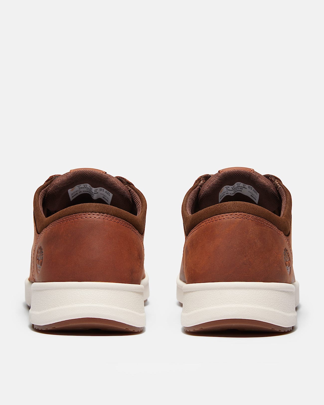 Timberland Parker Street Full Grain Leather Mens Trainers - Rust - CHO - Designer Mens Trainers