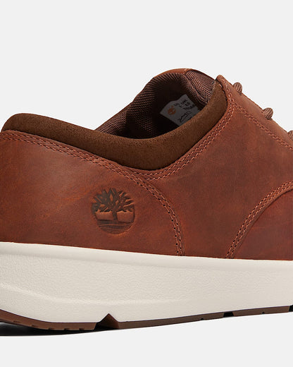 Timberland Parker Street Full Grain Leather Mens Trainers - Rust - CHO - Designer Mens Trainers