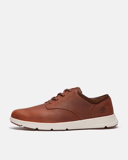 Timberland Parker Street Full Grain Leather Mens Trainers - Rust - CHO - Designer Mens Trainers