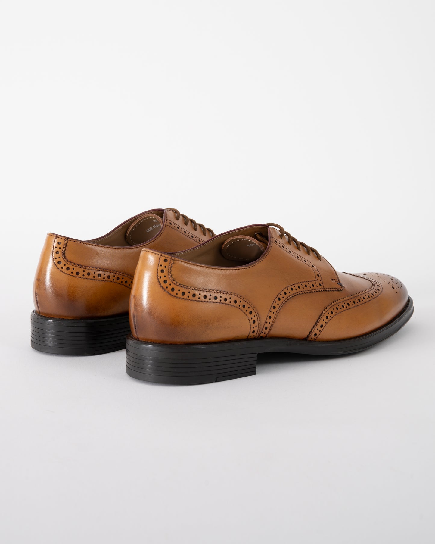 back of Paul Smith Angelo Mens Shoes in Tan