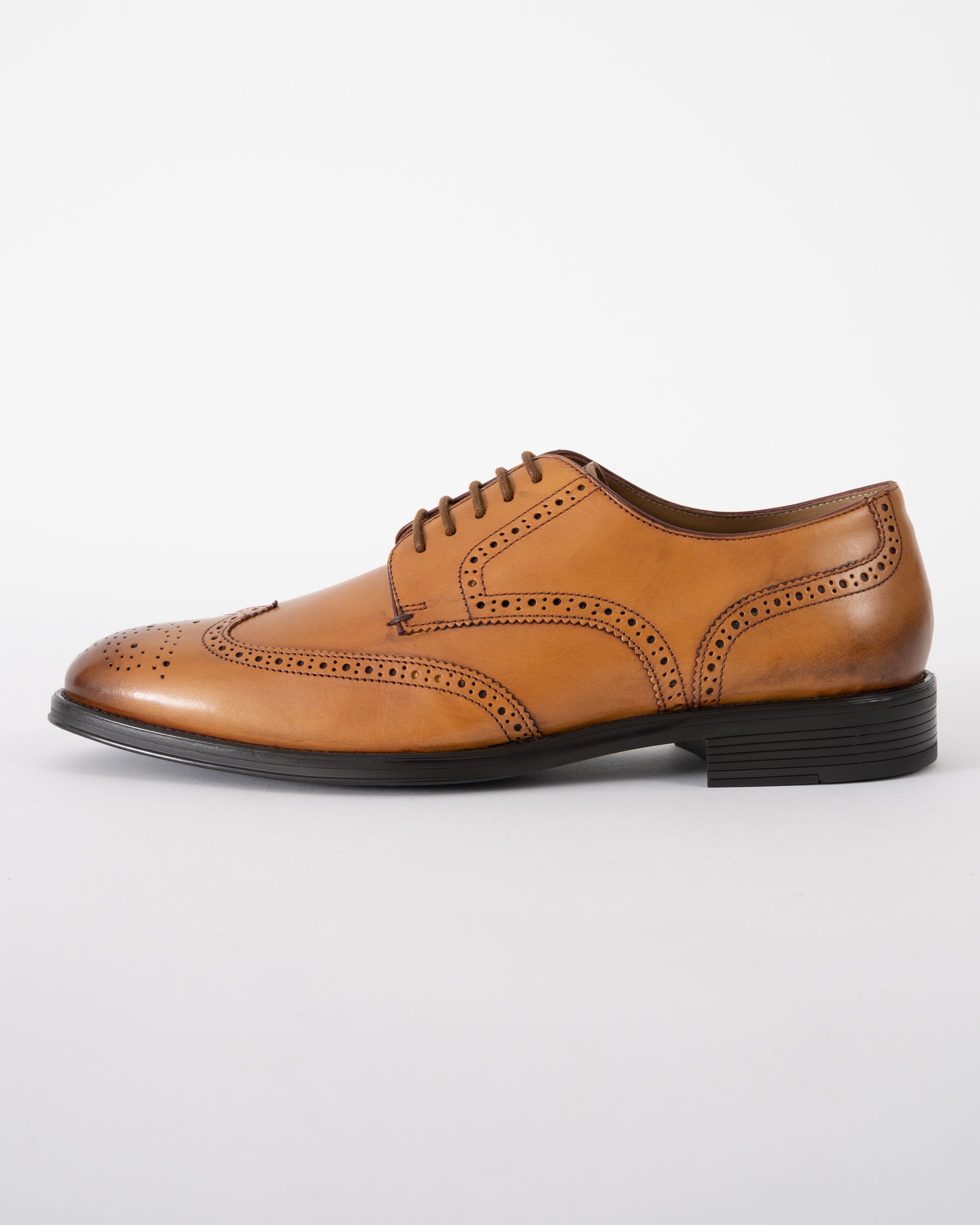 side of Paul Smith Angelo Mens Shoes in Tan