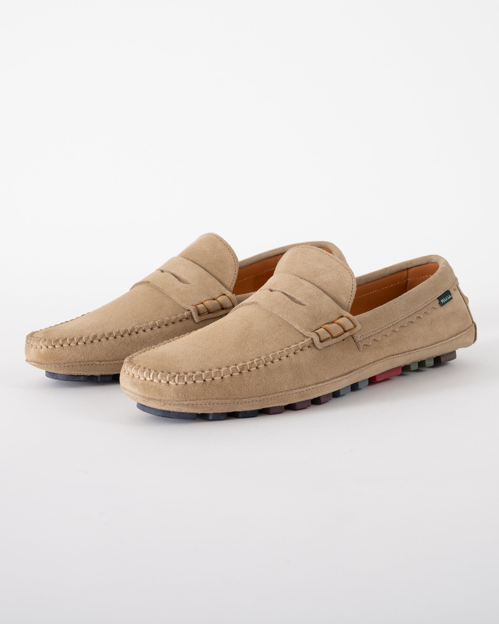 studio shot of Paul Smith Jensen Mens Shoes in colour Sand