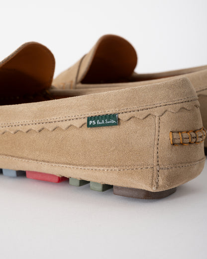 studio shot of Paul Smith Jensen Mens Shoes in colour Sand