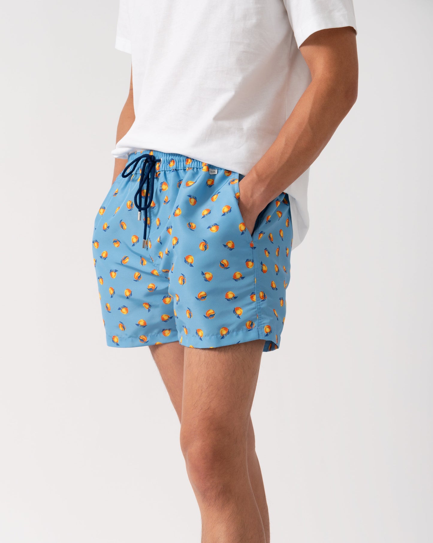 Paul Smith Men Swim Short Peach - 41 Blue