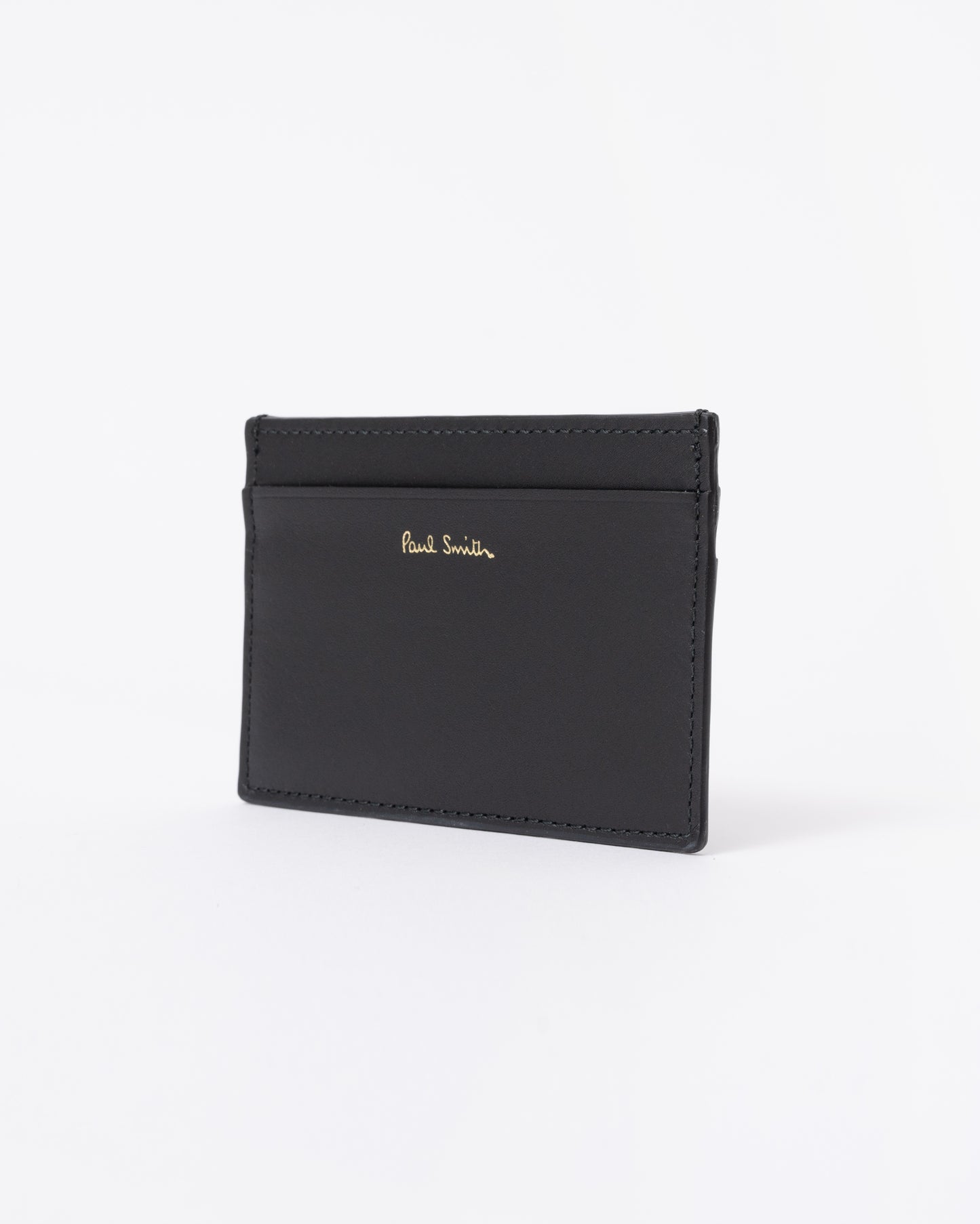 Paul Smith Mens Signature Stripe Card Holder - 79 Black