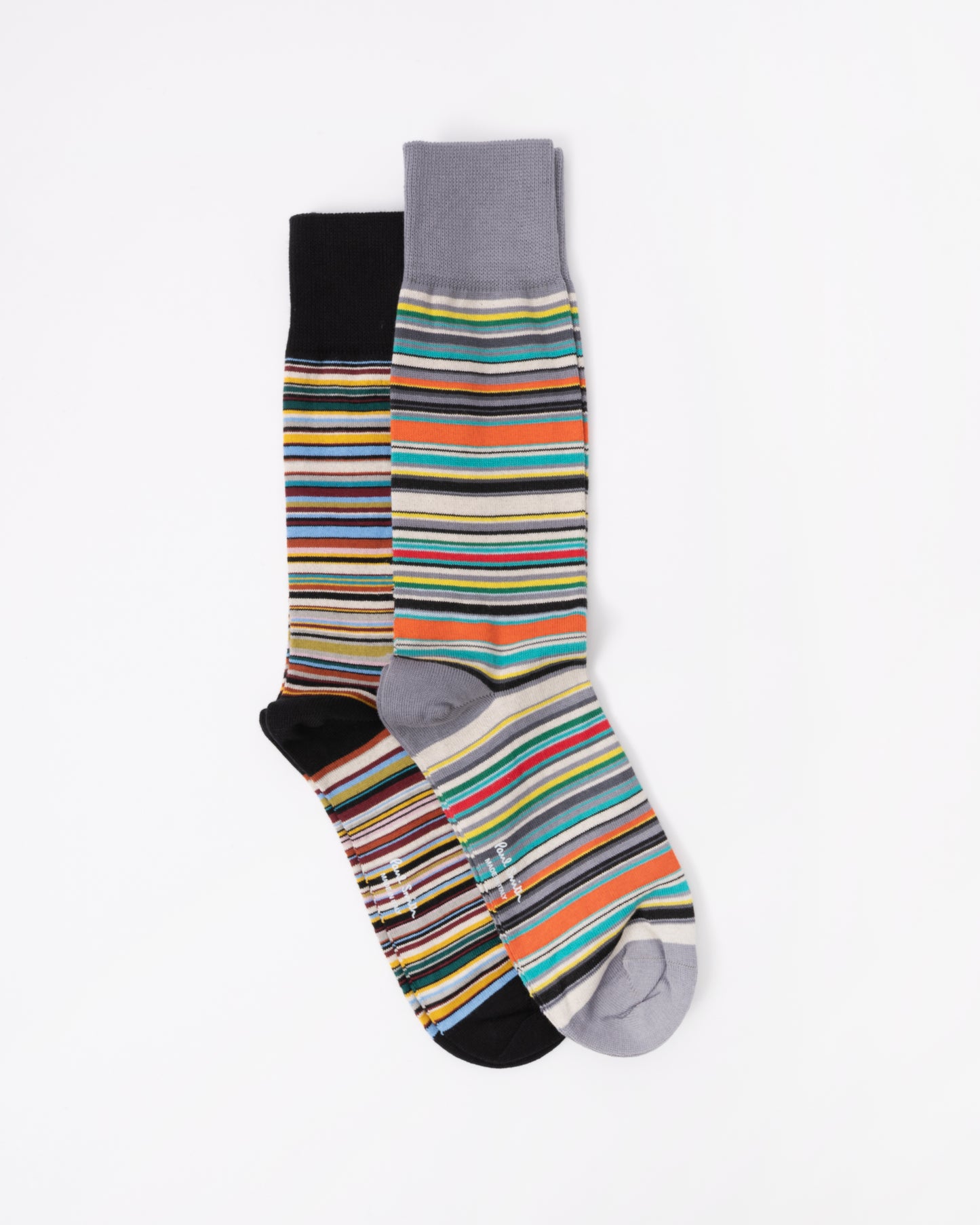 Paul Smith 2 Pack Mens Signature Stripe Socks  flat lay 2