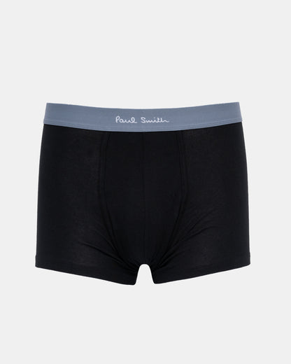 Paul Smith 3 Pack of Mixed Patterned Trunks - Blue waistband
