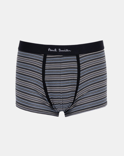 Paul Smith 3 Pack of Mixed Patterned Trunks - blue stripes