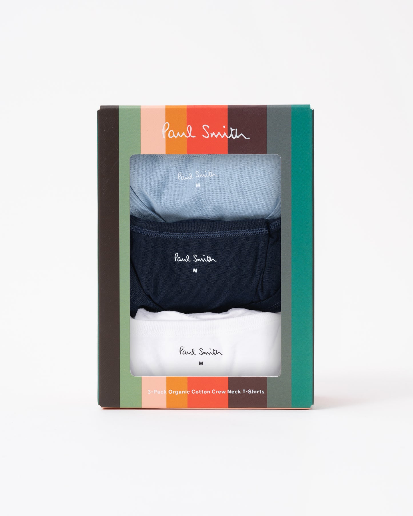 Paul Smith Mens 3 Pack Script Logo T-Shirts boxed